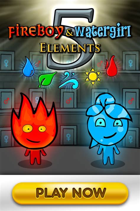 Fire and Water ️ Two Player Games.